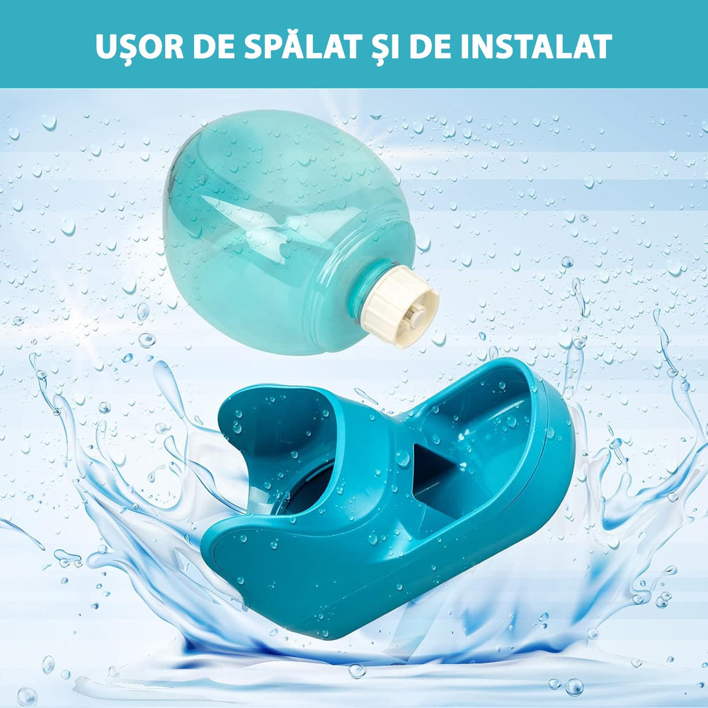 Set Distribuitor 2 în 1 Apă și Hrană 3.8L
