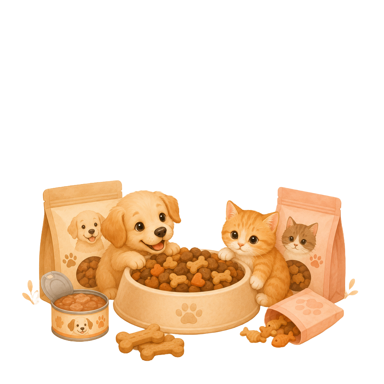 Hrană și snacks pentru animale