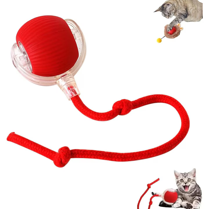 Jucărie Smart Interactivă pentru Pisici, Plastic Durabil, 9 x 10,2 x 5,8 cm